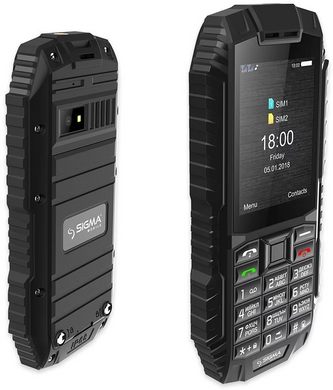 Мобільний телефон Sigma X-Treme DT68 Black