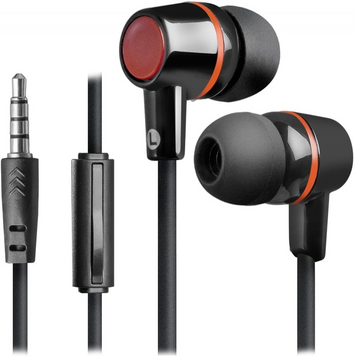 Навушники Defender Pulse 428 Black/Red
