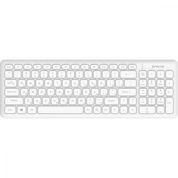 Бездротова клавіатура Proove Classic Code White