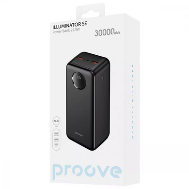 Power Bank Proove Illuminator SE 22.5W 30000mAh Black
