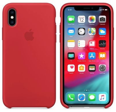 Накладка iPhone X/XS ORIGINAL Red