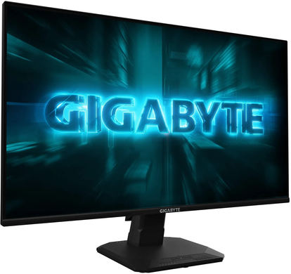Монітор Gigabyte 24.5" Gaming GS25F2A IPS Black 240Hz, Геймінг, 1920&times;1080, 24.5", 240 Гц, IPS, W-LED, Gaming GS, 8 біт, 16:9, Регулювання кута нахилу, Плаский, HDMI, DisplayPort, 3.5 мм audio, 100&times;100, Матове, 1 мс