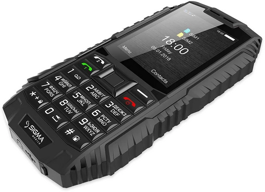 Мобільний телефон Sigma X-Treme DT68 Black