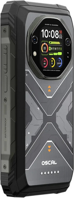 Смартфон Oscal Tank 1 16/512GB Black