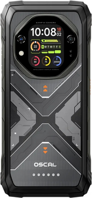 Смартфон Oscal Tank 1 16/512GB Black