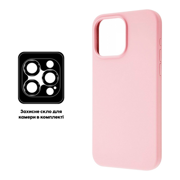 Накладка iPhone 13Pro TrendySkins Silicone Lens Pink Sand