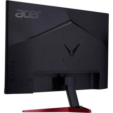 Монітор Acer 23.8" VG240YBMIIX (UM.QV0EE.001) IPS Black, Геймінг, 1920&times;1080, 23.8", 75 Гц, IPS, W-LED, VG, 8 біт, 16:9, Регулювання кута нахилу, Плаский, HDMI, DisplayPort, 100&times;100, Матове, 1 мс