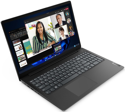 Ноутбук Lenovo V15 G4 AMN (82YU016NRA) Black, V15 G4 AMN, Офіс, Навчання, Ryzen 3 7320U, AMD Ryzen 3, 4, SSD, 256 ГБ, Інтегрована, AMD Radeon 610M, Інтегрована, LPDDR5, 8 ГБ, 5500 МГц, 15.6", 1920&times;1080, IPS, 250 ніт, 60 Гц, USB-A; USB-A; USB-C; HDMI; LAN, 38 Вт&middot;год