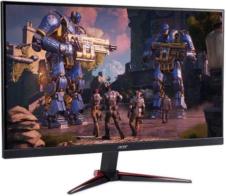 Монітор Acer 23.8" VG240YBMIIX (UM.QV0EE.001) IPS Black, Геймінг, 1920&times;1080, 23.8", 75 Гц, IPS, W-LED, VG, 8 біт, 16:9, Регулювання кута нахилу, Плаский, HDMI, DisplayPort, 100&times;100, Матове, 1 мс