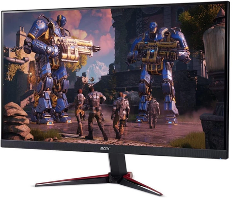 Монітор Acer 23.8" VG240YBMIIX (UM.QV0EE.001) IPS Black, Геймінг, 1920&times;1080, 23.8", 75 Гц, IPS, W-LED, VG, 8 біт, 16:9, Регулювання кута нахилу, Плаский, HDMI, DisplayPort, 100&times;100, Матове, 1 мс