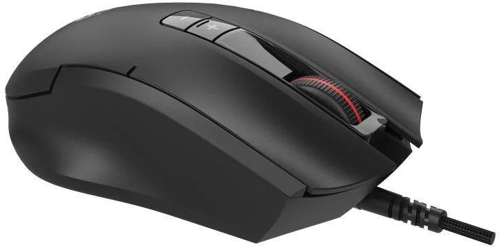 Миша A4Tech Bloody ES8 RGB Stone Black, Black, Ігрова, Дротова, 8, USB, 16000, 1.80 м, Пластик, 126 &times; 68 &times; 44 мм, Ергономічний для правої руки, Оптичний