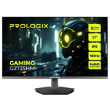 Монітор Prologix Gaming 27" G2725HM IPS 180Hz Black, Геймінг, 1920&times;1080, 27", 180 Гц, IPS, W-LED, Gaming G, 8 біт, 16:9, Регулювання кута нахилу, Плаский, HDMI, DisplayPort, 75&times;75, Матове, 1 мс