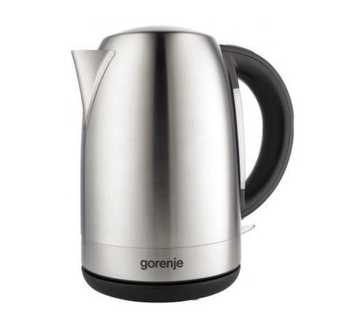 Електрочайник Gorenje K17FEII 2200W 1.7L Silver, 1.7 л, Метал , Пластик, 2200 Вт, 1
