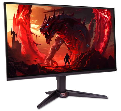 Монiтор Acer 23.8" Nitro VG240YP6bip (UM.QV0EE.609) IPS Black 144Hz, Геймінг, 1920&times;1080, 23.8", 144 Гц, IPS, W-LED, Nitro, 8 біт, 16:9, Регулювання кута нахилу, Плаский, HDMI, DisplayPort, 100&times;100, Матове, 1 мс