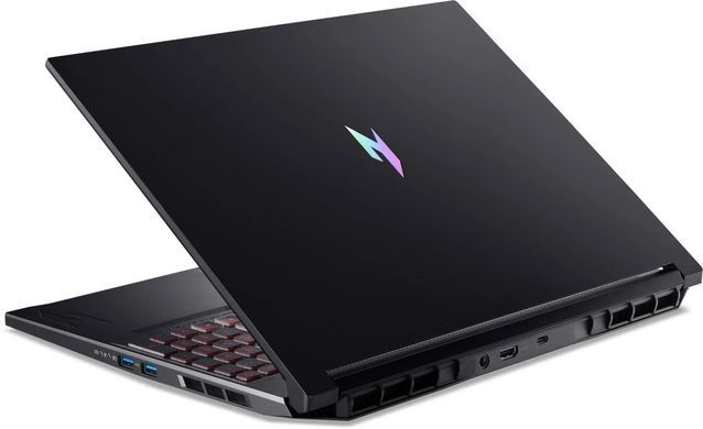 Ноутбук Acer Nitro V 16 ANV16-42-R1HV (NH.U1JEU.008) Black, Nitro V 16 AI, Геймінг, Ryzen 5 240, AMD Ryzen 5, 6, SSD, 1 ТБ, Дискретна, NVIDIA GeForce RTX 4050, 6 ГБ, DDR5, 16 ГБ, 4800 МГц, 16", 1920&times;1200, IPS, 400 ніт, 180 Гц, USB-A; USB-A; USB-A; USB4; HDMI; LAN, 76 Вт&middot;год