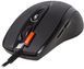 Миша A4Tech X-710BK Black USB + килимок A4Tech X7-200MP, Black, Ігрова, Дротова, 7, USB, 2000, 1.80 м, Пластик, 121 &times; 69 &times; 40 мм, Ергономічний для правої руки, Оптичний