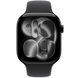 Apple Watch Series 11 GPS 46mm Jet Black Aluminium Case with Black Sport Band M/L MEUX4