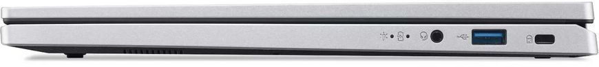 Ноутбук Acer Aspire Go Spin 14 AGSP14-31PT-37VB (NX.JBEEU.001) Silver, Aspire Go Spin 14, Офіс, Навчання, Core 3 N355, Intel Core 3, 8, SSD, 512 ГБ, Інтегрована, Intel UHD Graphics, Інтегрована, LPDDR5, 16 ГБ, 4800 МГц, 14", 1920&times;1200, IPS, 300 ніт, 60 Гц, USB-A; USB-A; USB-C; USB-C; HDMI, 53 Вт&middot;год