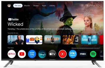 Телевізор GRUNHELM 43U550 SMART TV/T2 UHD Google TV 5.0