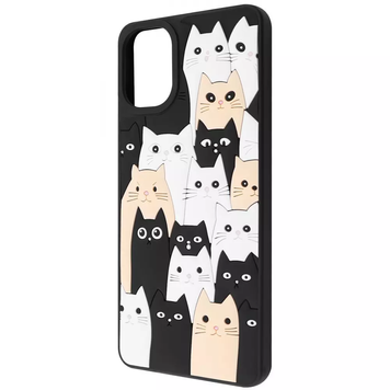 Накладка Samsung A06 (A065F) Wave Doodle Cats