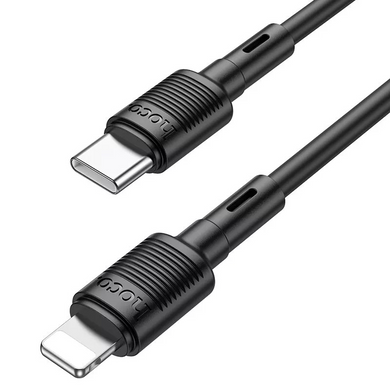 Кабель Hoco X83 Type-C to Lightning 1m Black