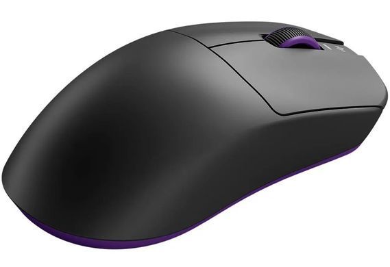 Миша бездротова Dark Project Novus Pro Wireless Black/Purple (DPP_Novus_PRO_BB), Purple, Ігрова, Бездротова, 6, USB; 2.4 ГГц, 26000, Пластик, 125 &times; 65 &times; 39 мм, Симетричний, Оптичний