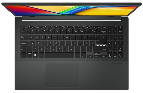 Ноутбук Asus Vivobook Go 15 E1504FA-BQ2253 (90NB0ZR2-M03ZP0) Mixed Black, Vivobook Go 15, Офіс, Навчання, Ryzen 5 7520U, AMD Ryzen 5, 4, SSD, 512 ГБ, Інтегрована, AMD Radeon, Інтегрована, LPDDR5, 8 ГБ, 5500 МГц, 15.6", 1920&times;1080, IPS, 250 ніт, 60 Гц, USB-A; USB-A; USB-C; HDMI 1.4, 42 Вт&middot;год