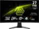 Монітор MSI 27" MAG 27C6F VA Black 180Hz, 1920&times;1080, 27", 180 Гц, VA, W-LED, MAG, 10 біт, 16:9, Регулювання кута нахилу, Вигнутий, DisplayPort, 3.5 мм audio, 2&times;HDMI, 100&times;100, Матове, 0.5 мс