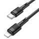 Кабель Hoco X83 Type-C to Lightning 1m Black