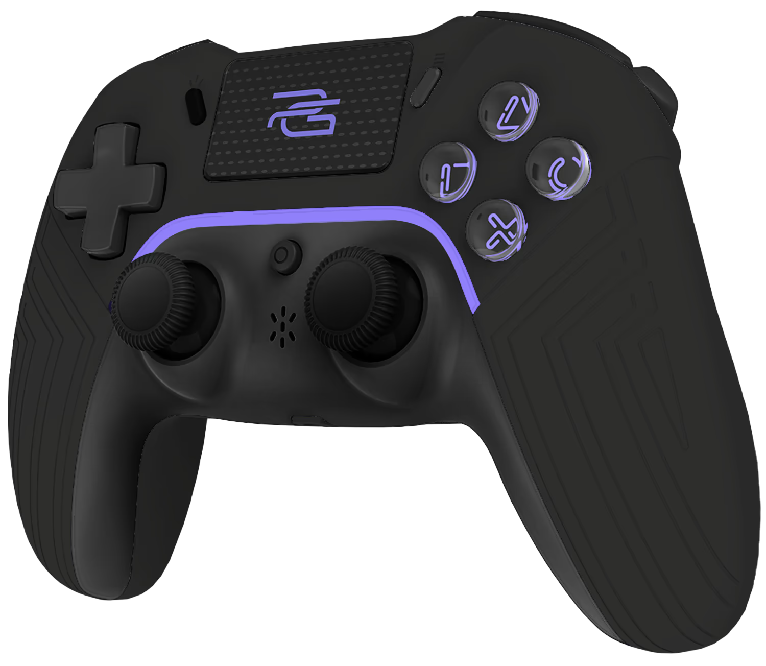 Сенсорна панель (тачпад) на геймпаді Proove Gaming Skadi Black для точної навігації.