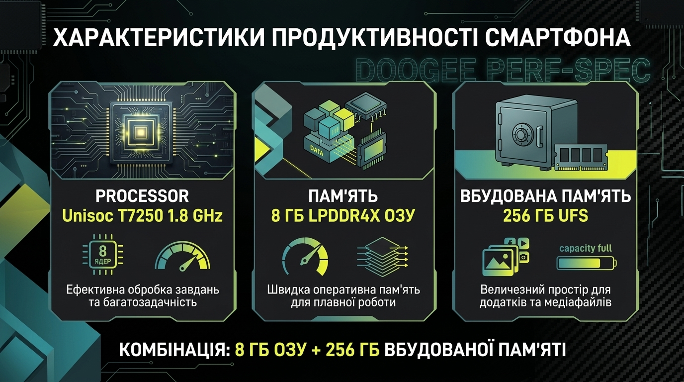 Doogee Blade10 Ultra Energy дизайн корпусу
