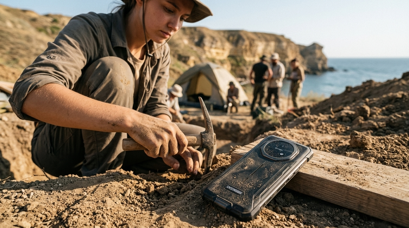 DOOGEE Fire 5 Ultra lifestyle-фото