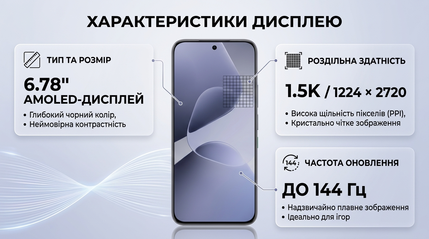 Infinix Hot 60 Pro AMOLED дисплей