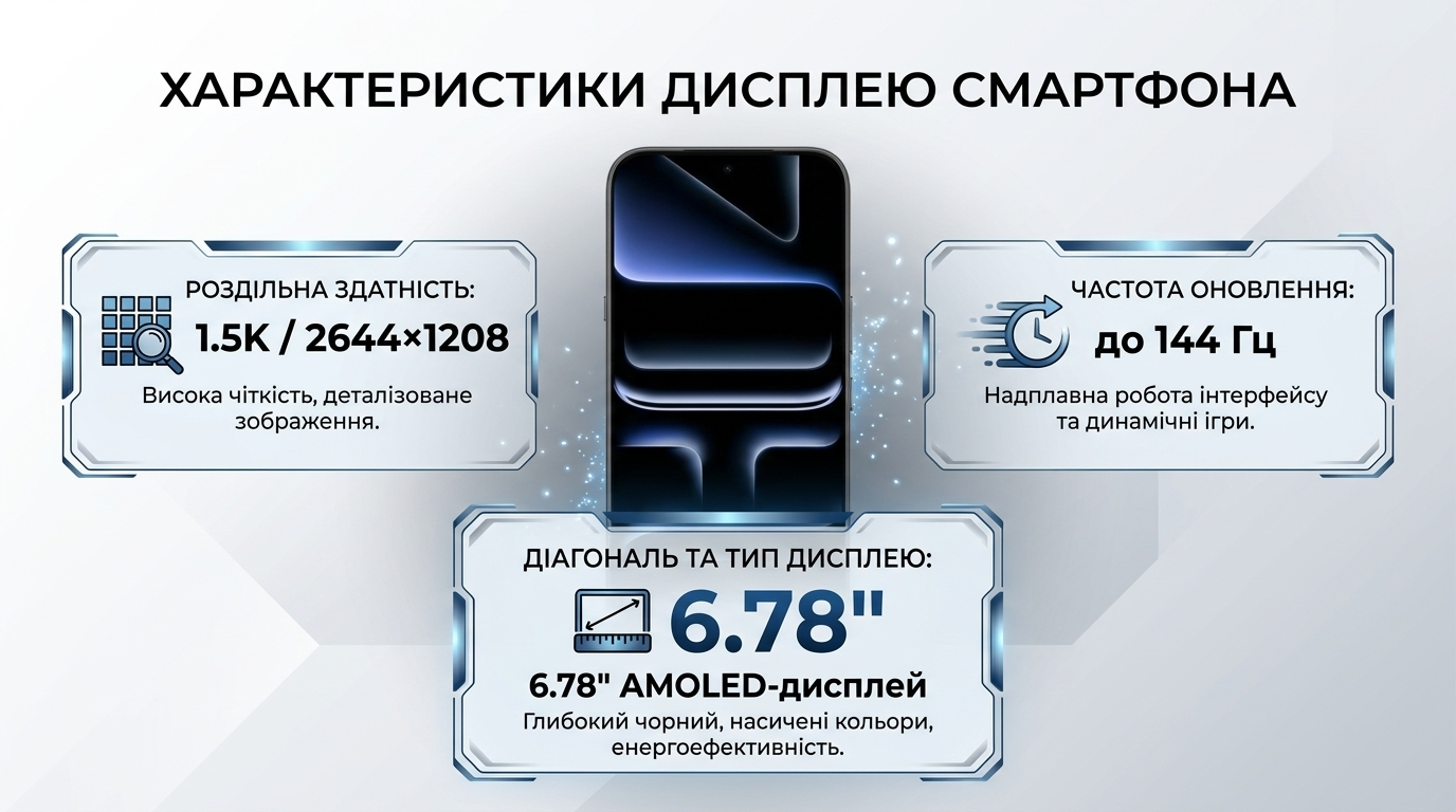 Infinix Note 60 AMOLED дисплей