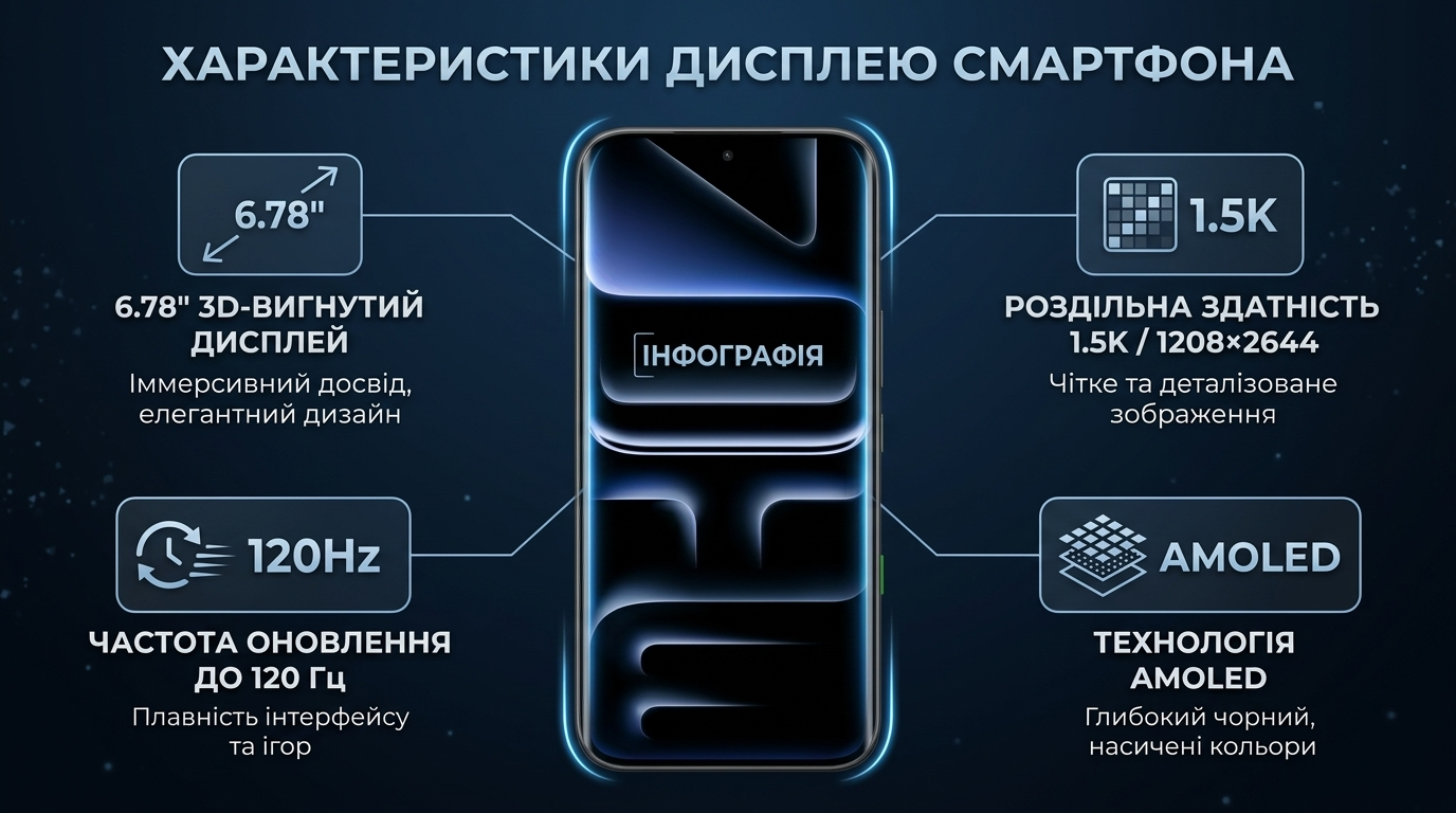 Infinix Note Edge AMOLED дисплей