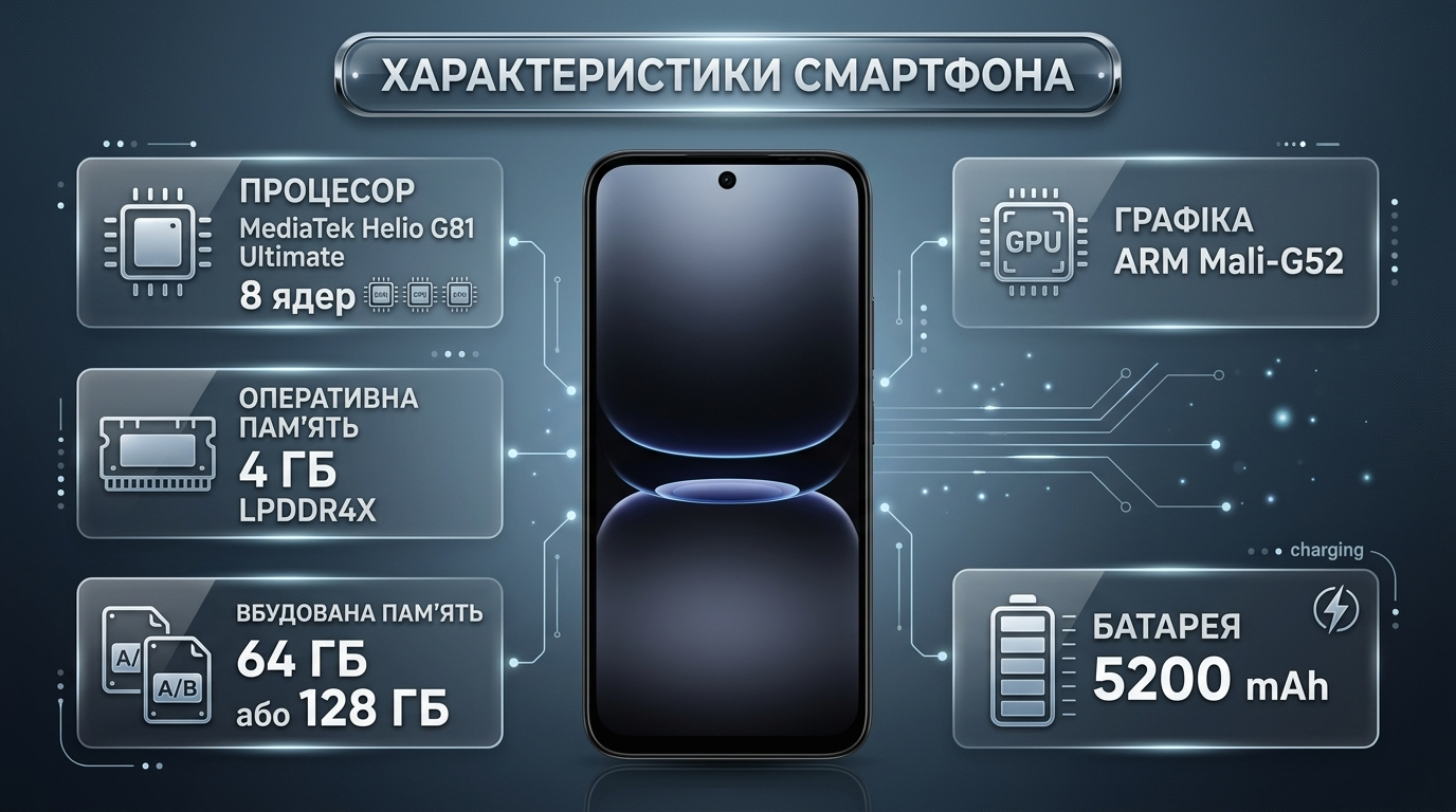 Infinix Smart 20 продуктивність і пам’ять