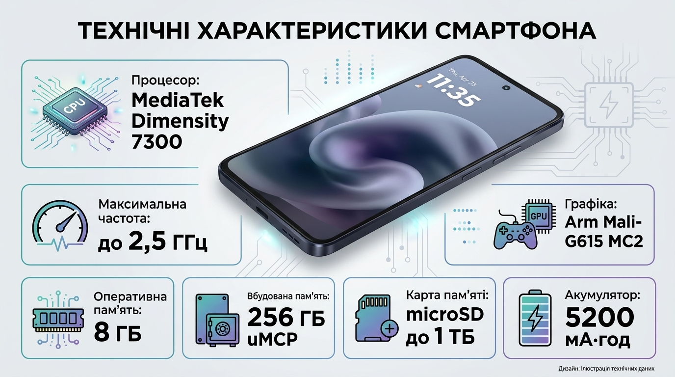 Продуктивність і камери Motorola Moto G86