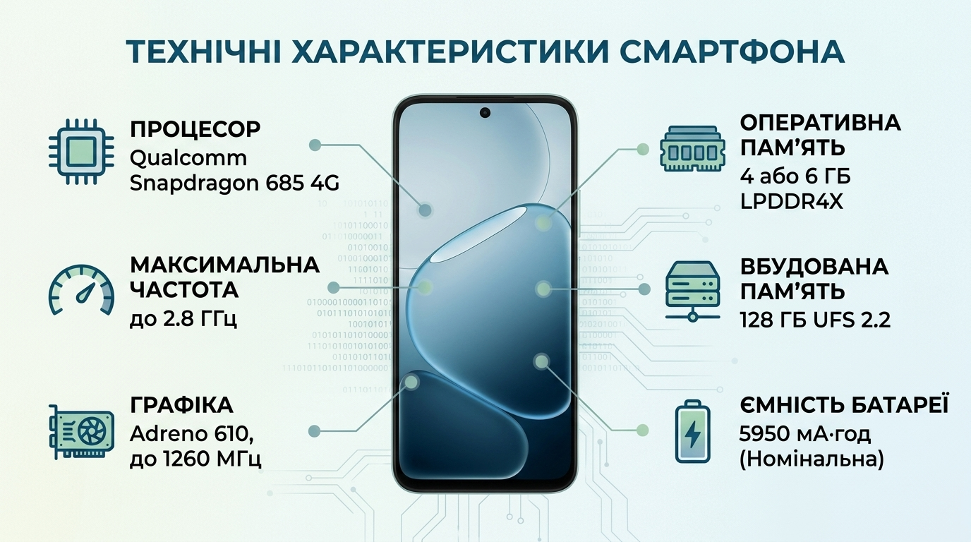 Продуктивність і камера OPPO A6x