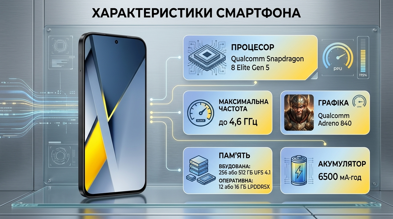 Продуктивність і камери POCO F8 Ultra
