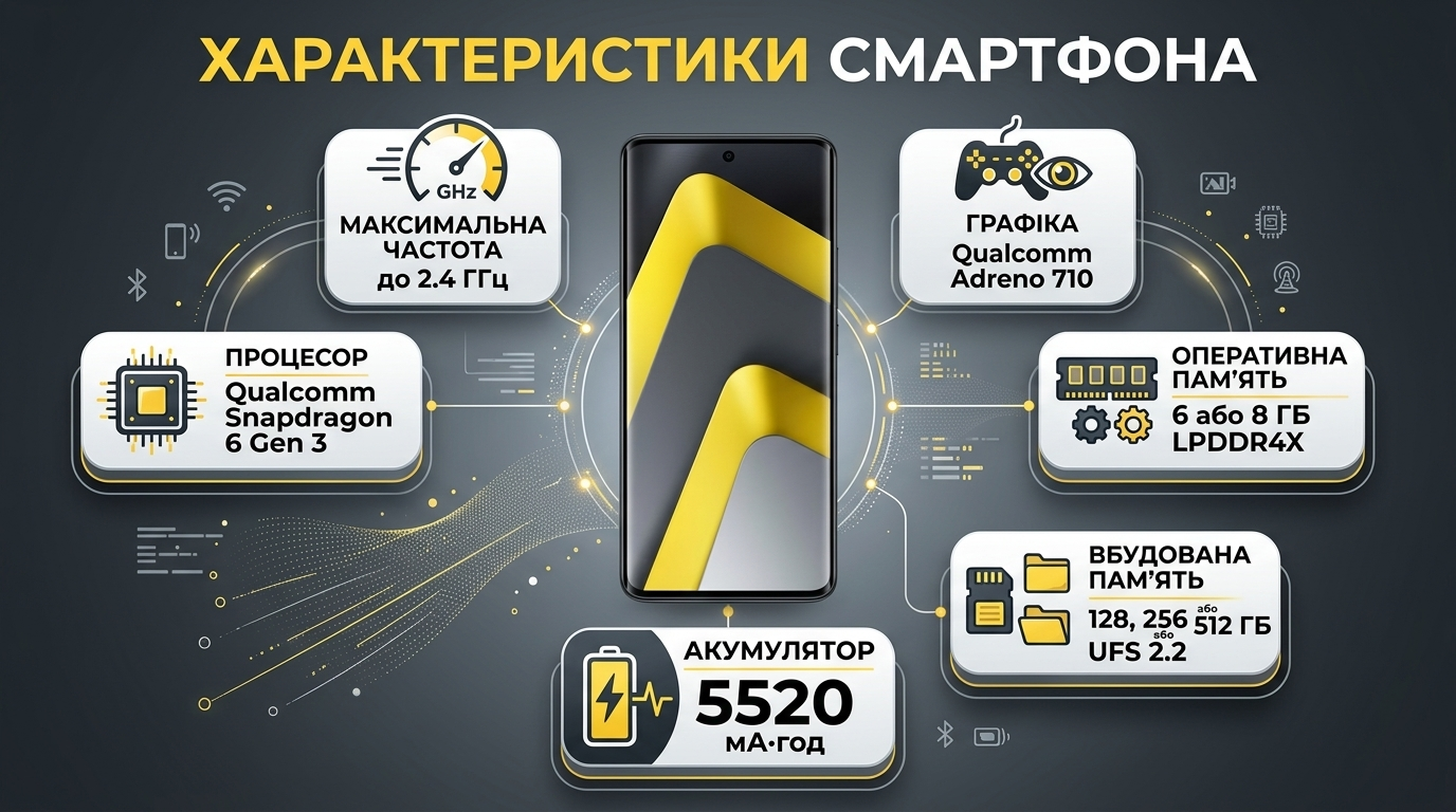 Продуктивність і камери POCO M8 5G
