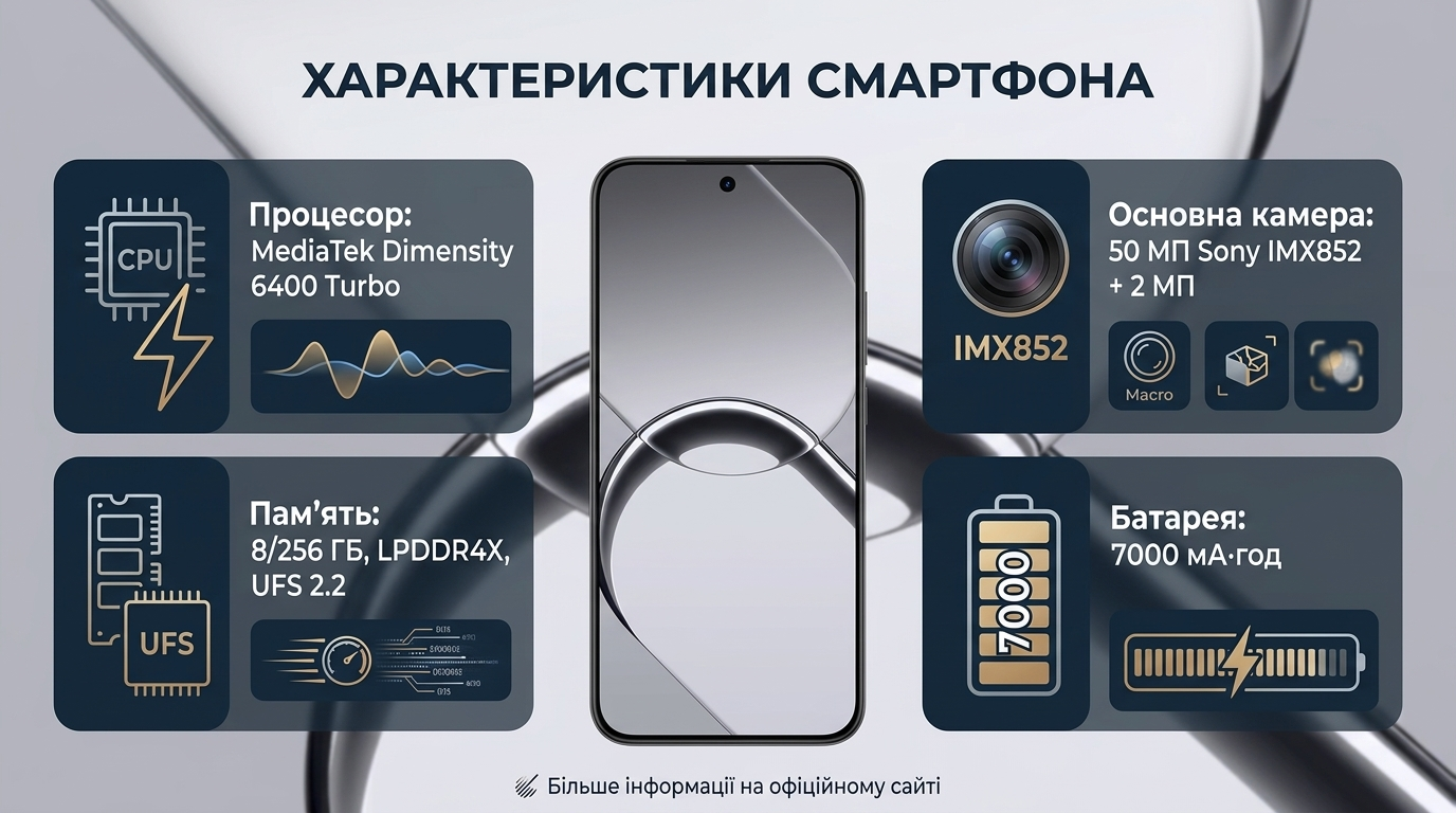 realme 16 5G характеристики смартфона