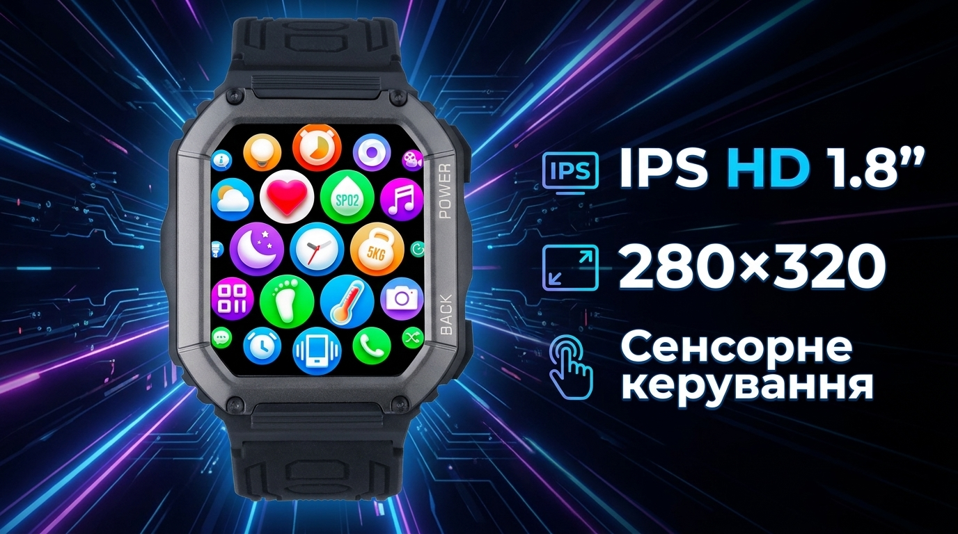Gelius Tactical Navy GP-SW007 дисплей