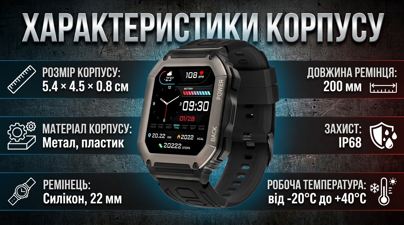Gelius Tactical Navy GP-SW007 дизайн і корпус