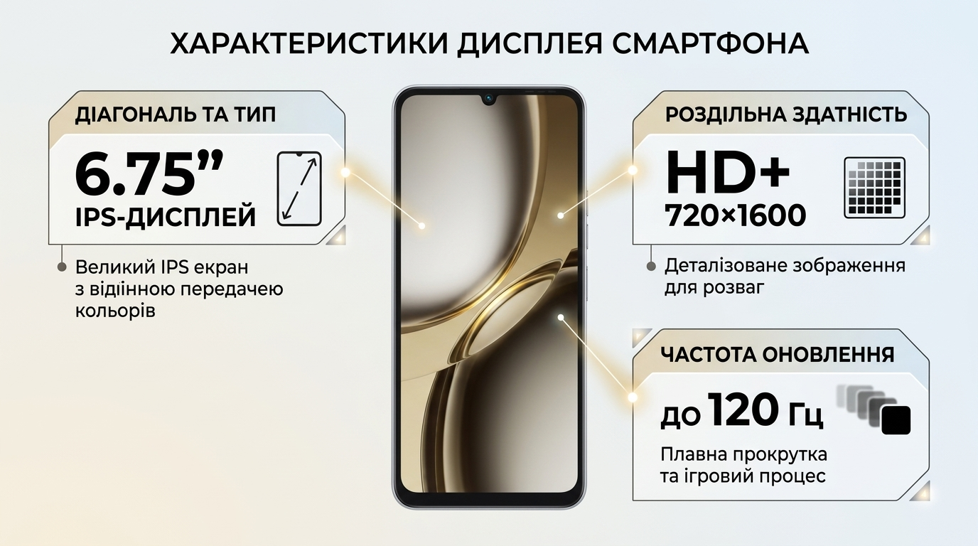 Tecno Spark Go 3 дисплей
