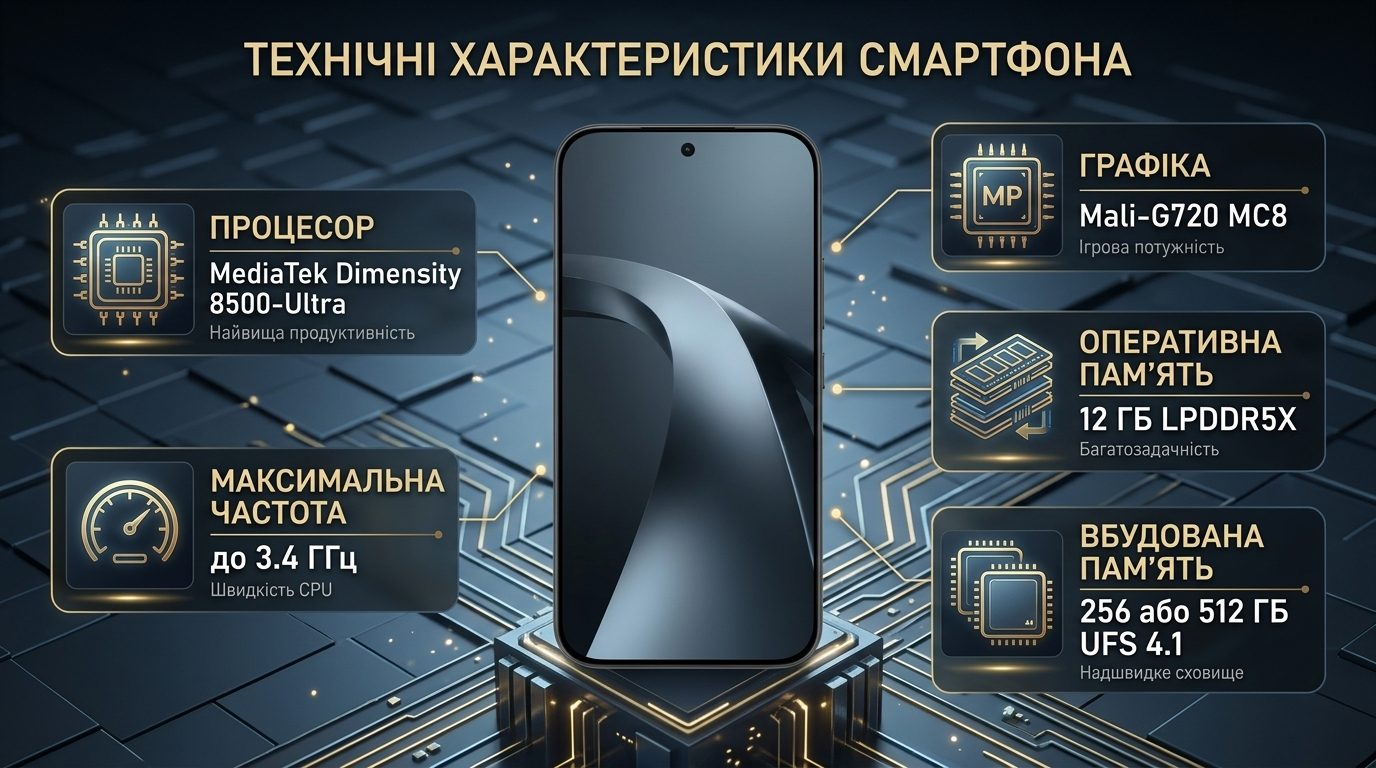 Продуктивність і камери Leica Xiaomi 17T