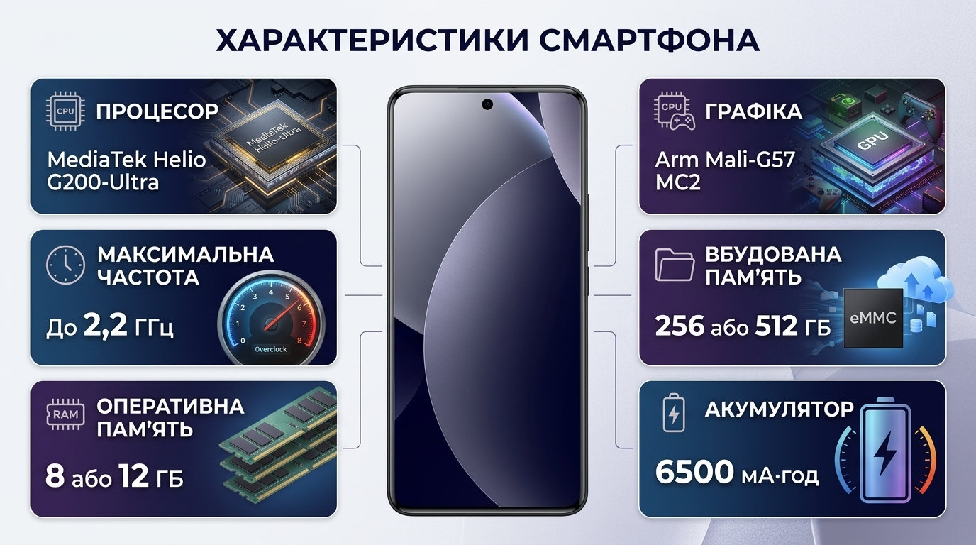 Продуктивність і камери Xiaomi Redmi Note 15 Pro